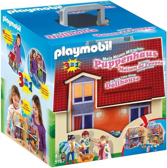 Playmobil House Sets PLAYMOBIL Take Along Modern Doll House Michaels